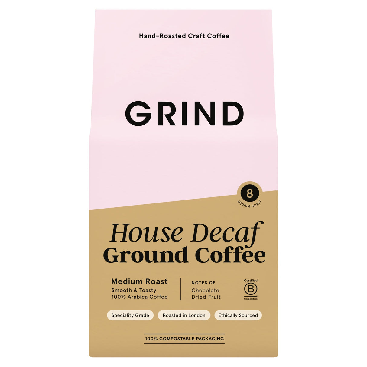 Grind House Decaf Ground Coffee 200 g
