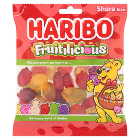 Haribo Fruitilicious Fruit Gums 150 g