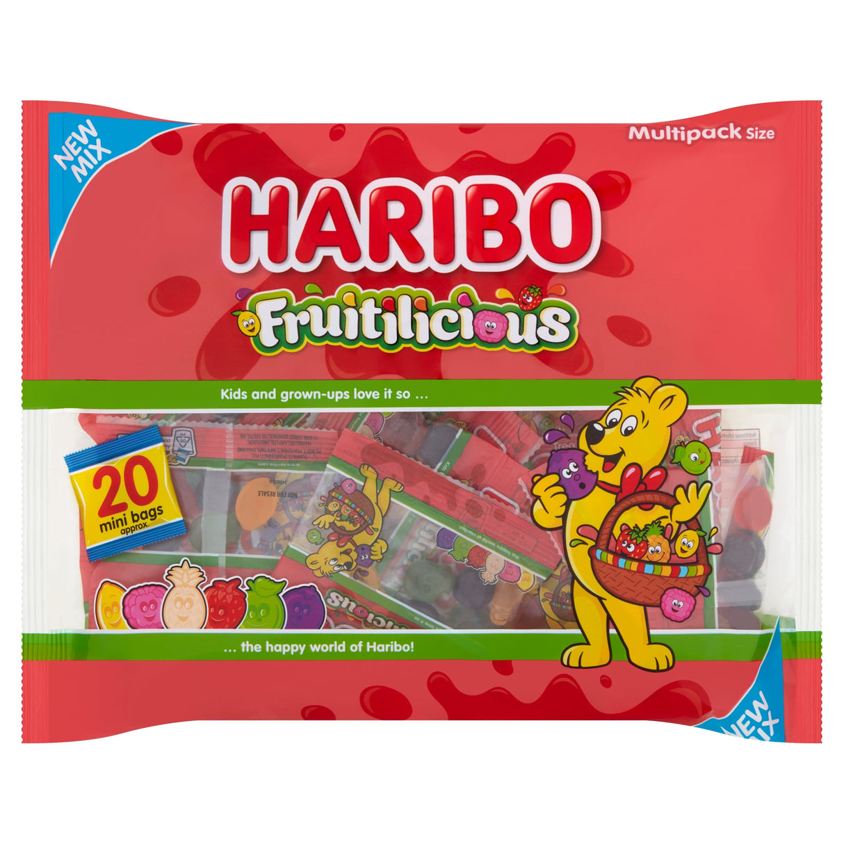 Haribo Fruitilicious Multi-Pack 320 g