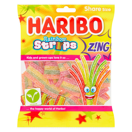 Haribo Rainbow Strips 130 g