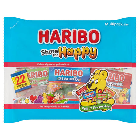 Haribo Share The Happy Fizzy & Fruit Gums 352 g