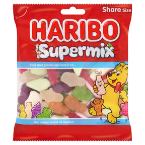 Haribo Super Mix Fruit Milk & Sweet Foam Gums 175 g