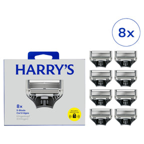 Harry's 5 Blade Cartridges 8 Pack
