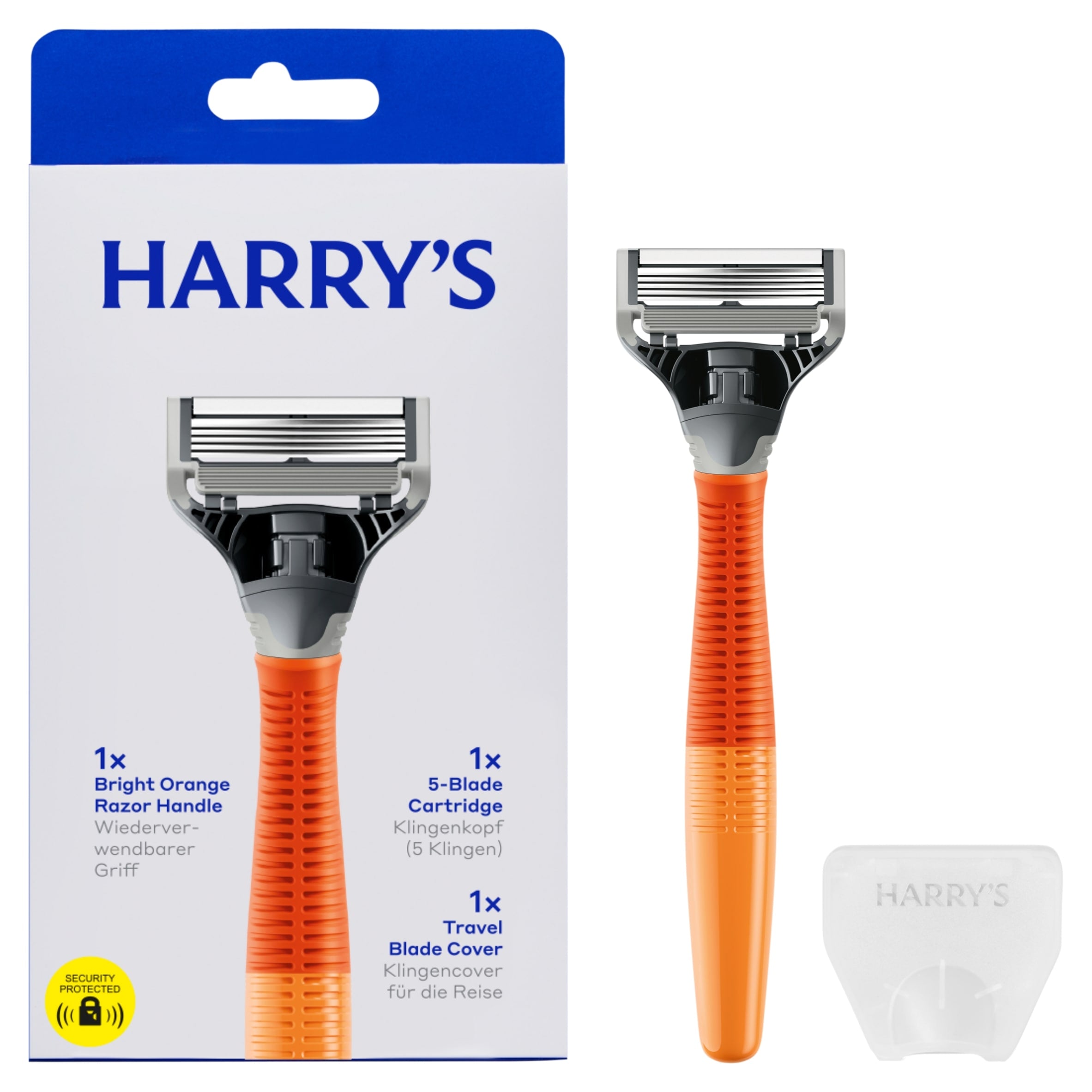 Buy Harry's 5 Blade Razor Bright Orange in Nigeria | Men's Shaving ...