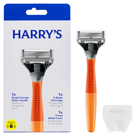 Harry's 5 Blade Razor Bright Orange