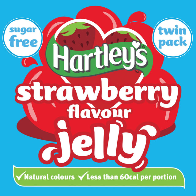 Hartley's Sugar Free Jelly Strawberry 23 g