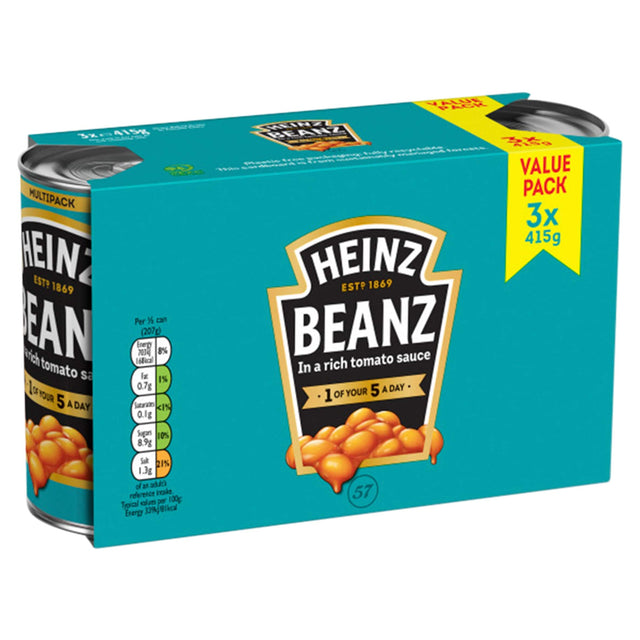 Heinz Baked Beans 3 x 415 g