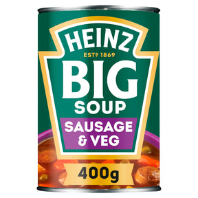 Heinz Big Soup Sausage & Veg 400 g