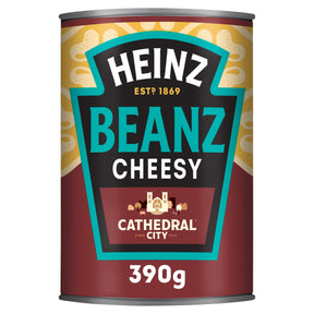 Heinz Cathedral City Cheesy Baked Beans 390 g