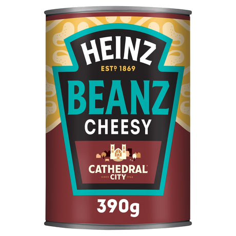 Heinz Cathedral City Cheesy Baked Beans 390 g