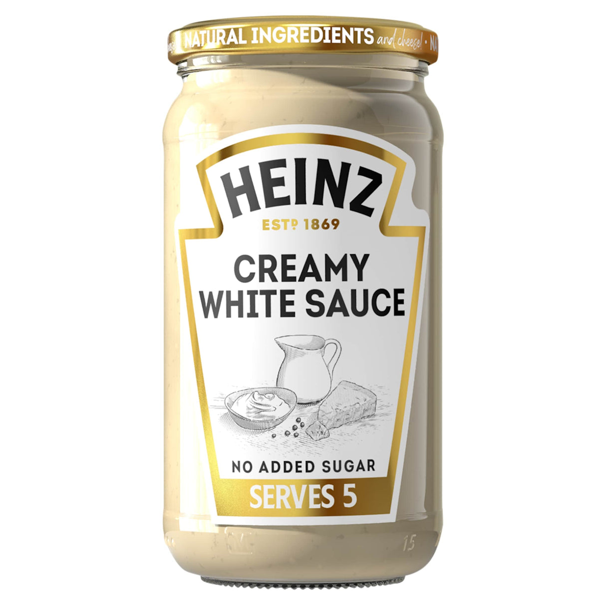 Heinz Creamy Cheese White Pasta Sauce 490 g