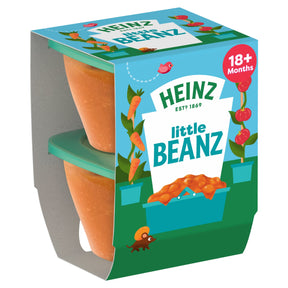 Heinz Little Baked Beans Baby Food Snack 18 Months+ 2 x 100 g
