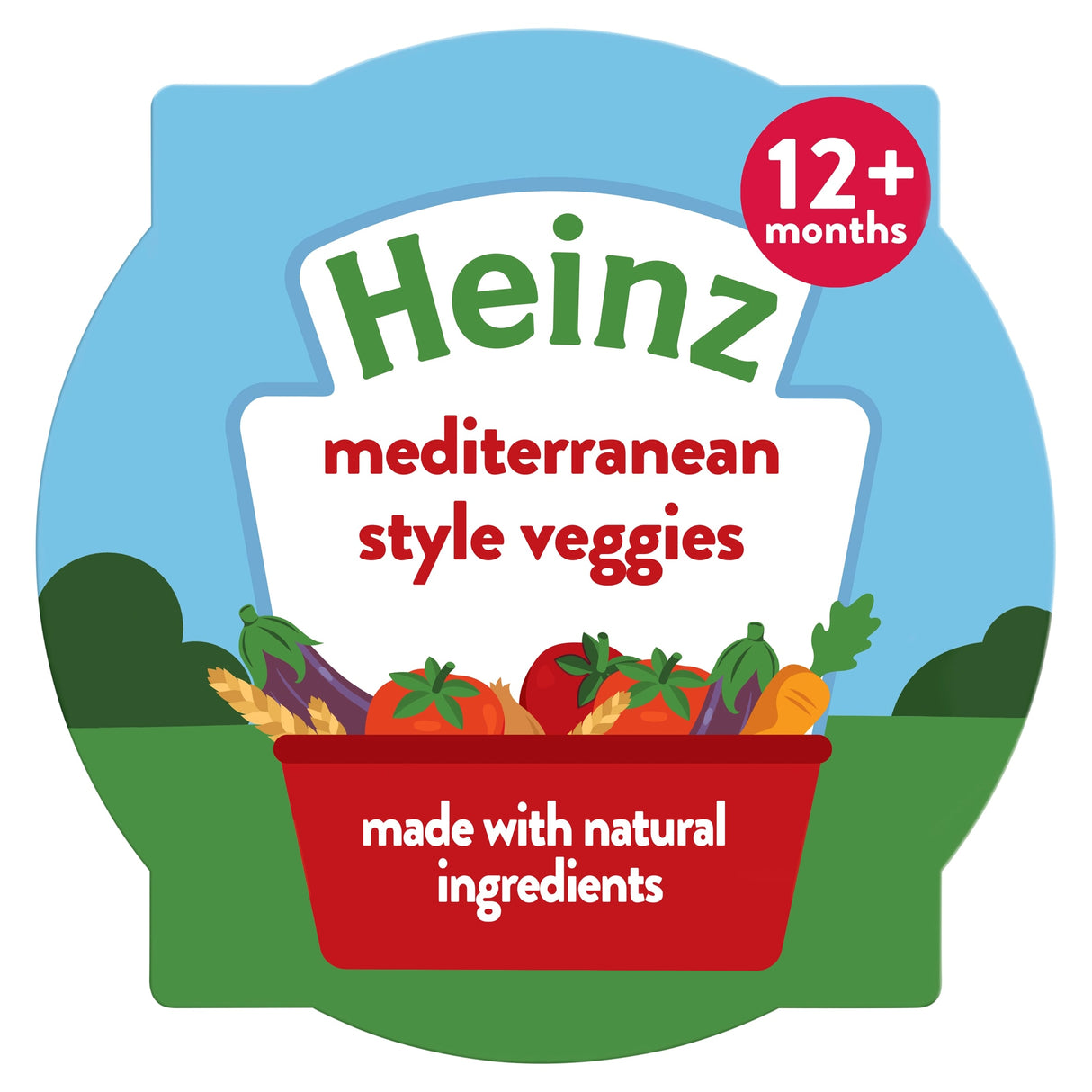 Heinz Mediterranean Style Veggies Baby Food Tray 200 g