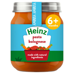 Heinz Pasta Bolognese Baby Food Jar 120 g