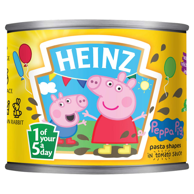 Heinz Peppa Pig Pasta Shapes In Tomato Sauce 205 g