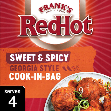 Frank's Red Hot Sweet & Spicy Georgia Style Cook-In-Bag 25 g