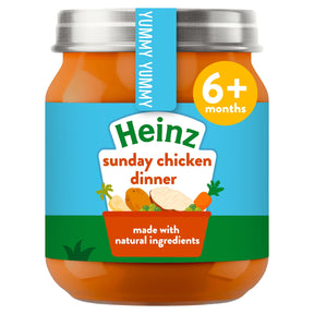 Heinz Sunday Chicken Dinner Baby Food Jar 120 g