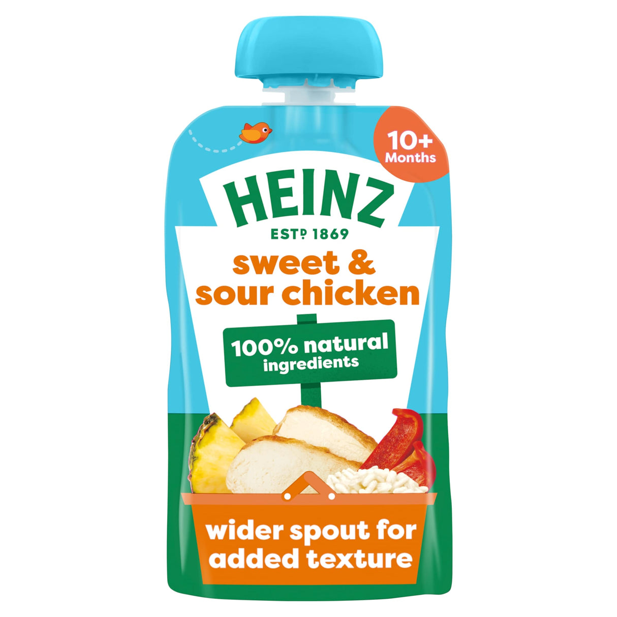 Heinz Sweet & Sour Chicken Baby Food Pouch 180 g