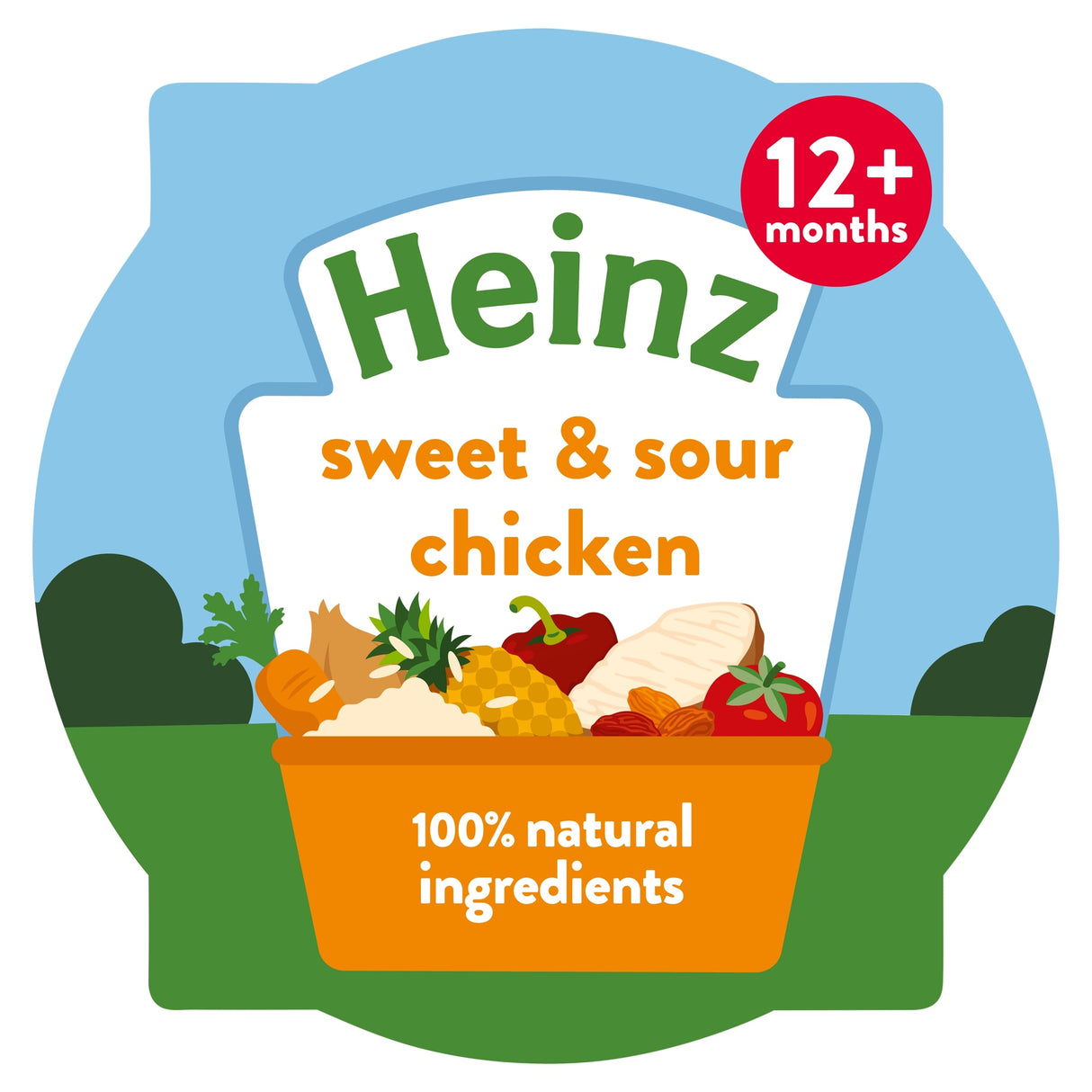 Heinz Sweet & Sour Chicken Baby Food Tray 200 g