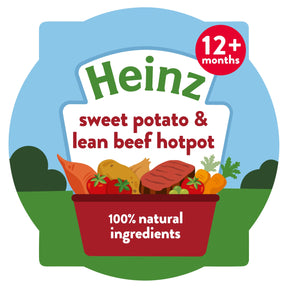 Heinz Sweet Potato & Beef Hotpot Baby Food Tray 200 g