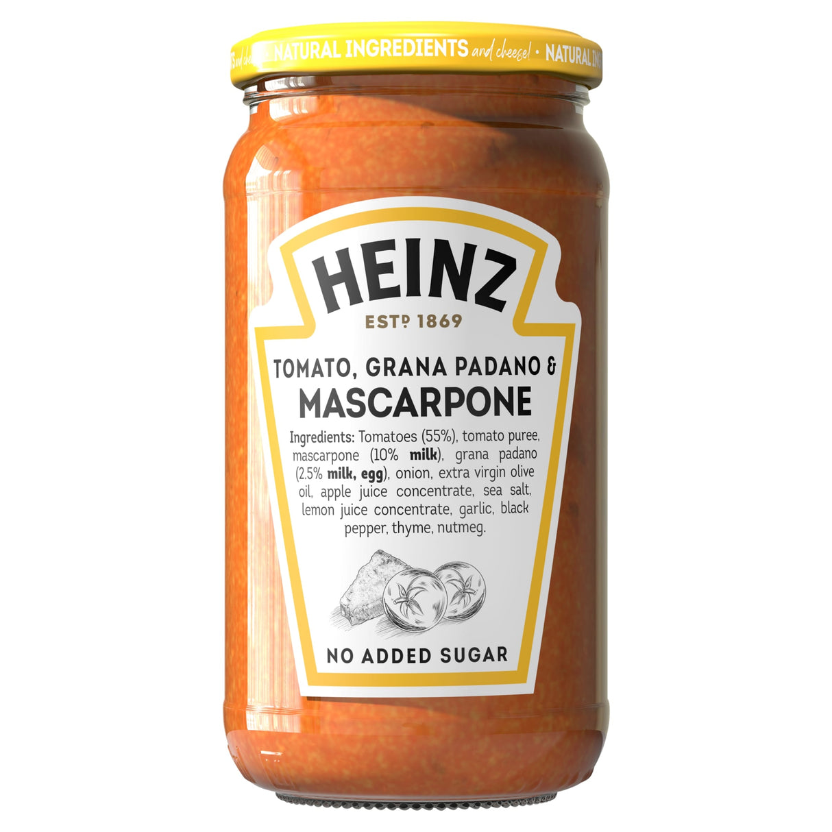 Heinz Tomato Grana Padano & Mascarpone 490 g