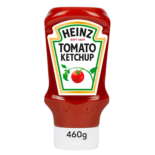 Heinz Top Down Squeezy Tomato Ketchup Sauce 460 g