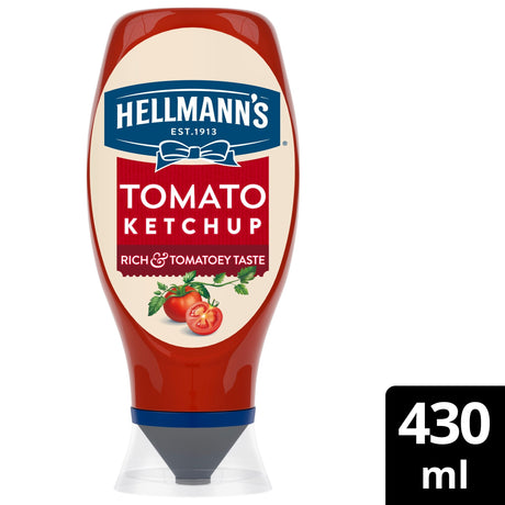 Hellmann's Tomato Ketchup Sauce Squeezy 430 ml