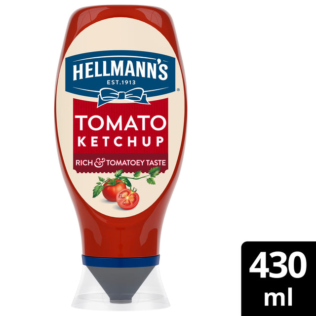 Hellmann's Tomato Ketchup Sauce Squeezy 430 ml