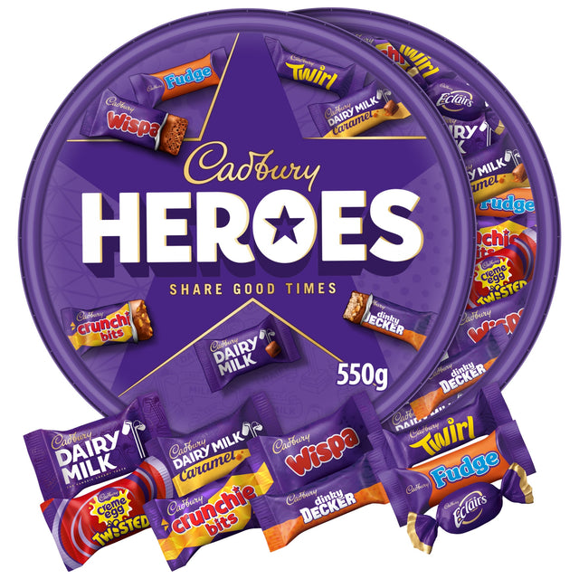 Heroes Chocolate Tub 550 g
