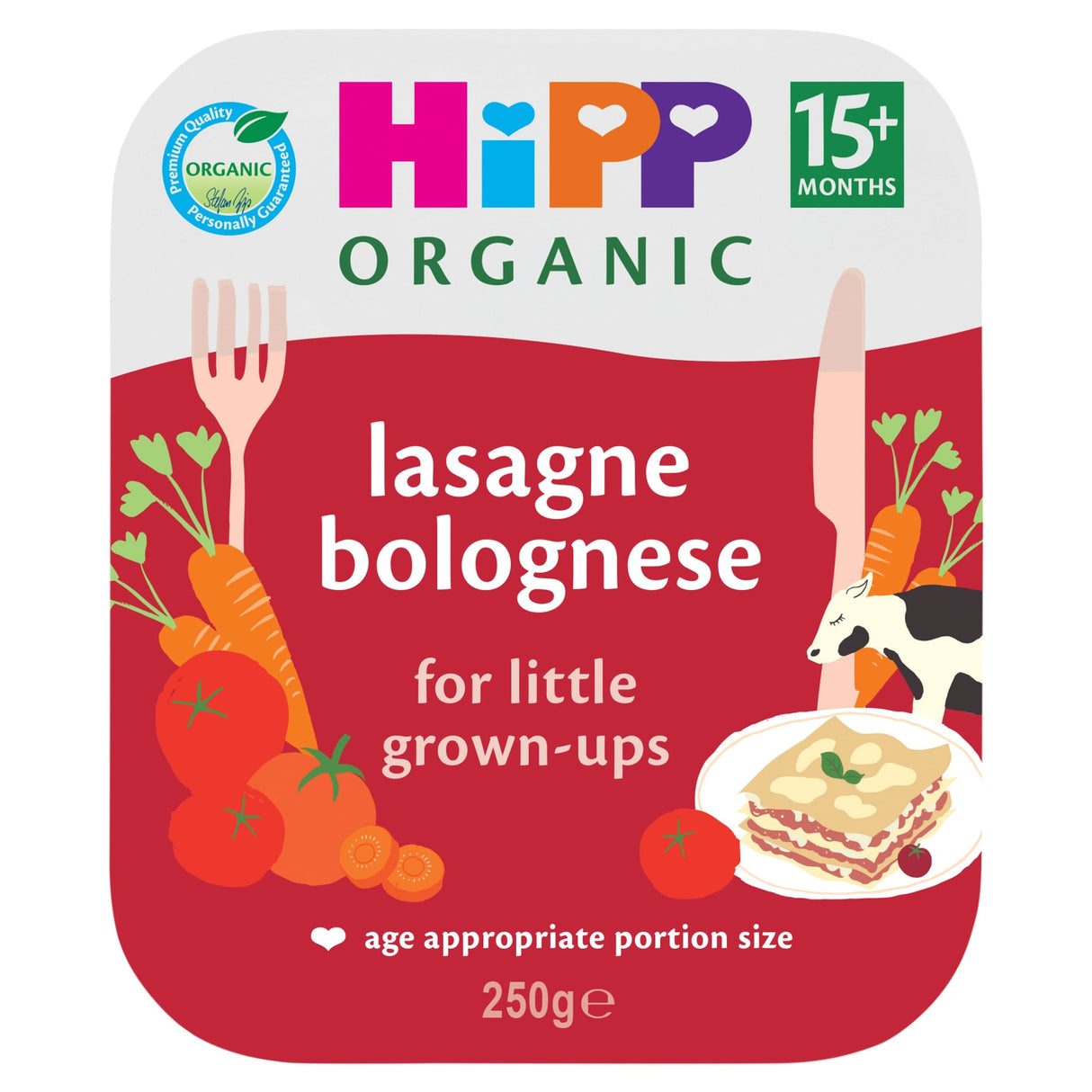 Hipp Organic Lasagne Bolognese Meal 15+ Months Meal 250 g