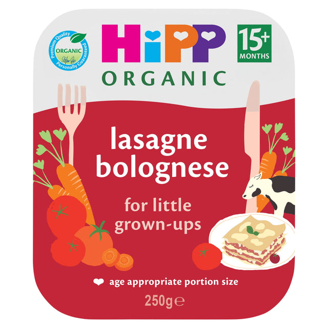 Hipp Organic Lasagne Bolognese Meal 15+ Months Meal 250 g