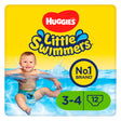 Huggies Little Swimmers Size 3-4 Disposable Swim Nappies x 12