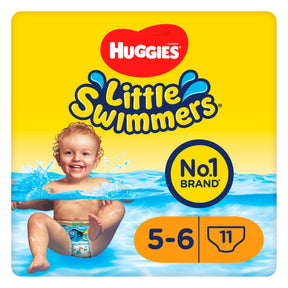 Huggies Little Swimmers Size 5-6 Disposable Swim Nappies x 11