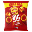 Hula Hoops Big Hoops Salted Grab Bag 45 g