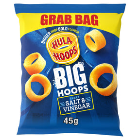 Hula Hoops Big Hopps Salt & Vinegar Grab Bag 45 g