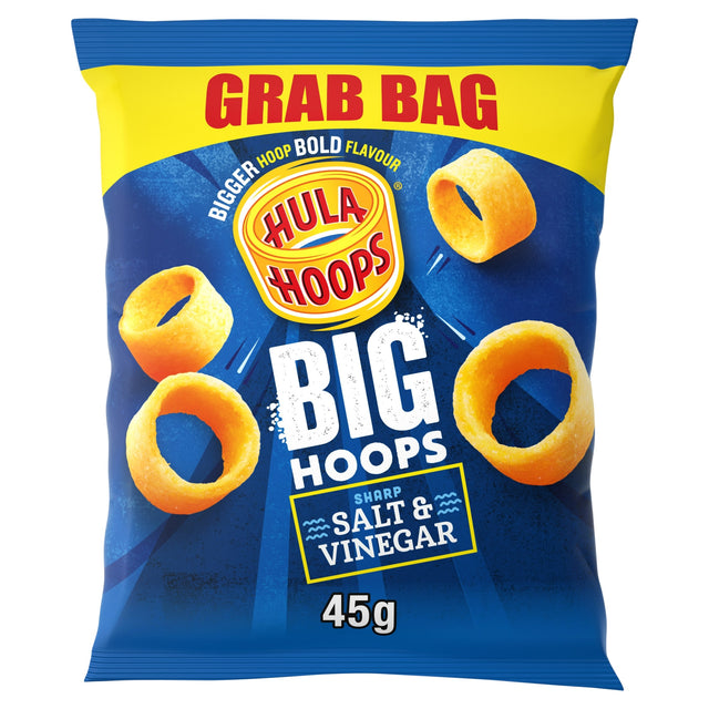 Hula Hoops Big Hopps Salt & Vinegar Grab Bag 45 g