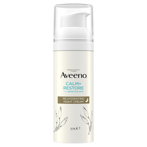 Aveeno Face Calm & Restore Night Face Cream Moisturiser 50 ml