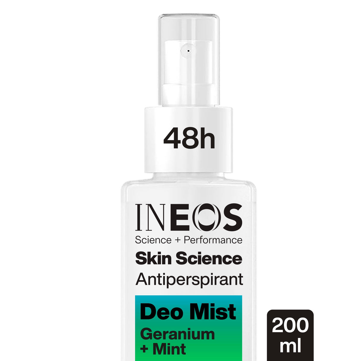 Ineos Skin Science Geranium + Mint Anti-Perspirant Deodorant Mist 200 ml