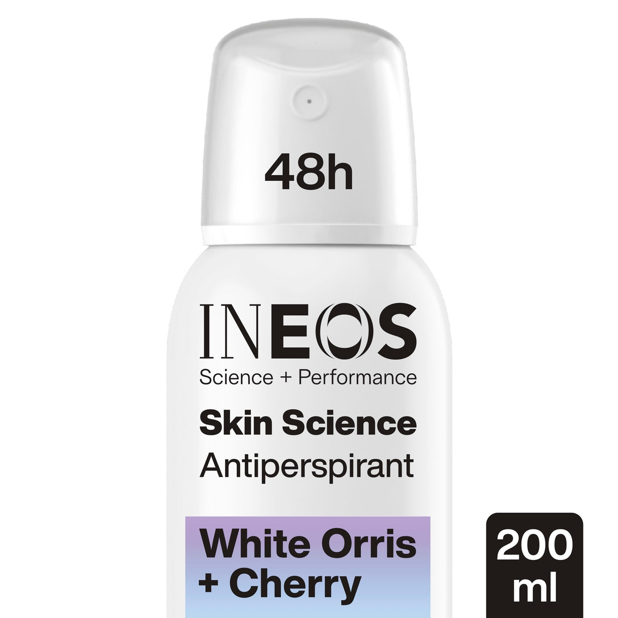 Ineos Skin Science White Orris + Cherry Anti-Perspirant Deodorant Aerosol 200 ml