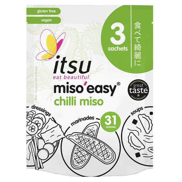 Itsu Miso'Easy Chilli Miso 3 x 20 g