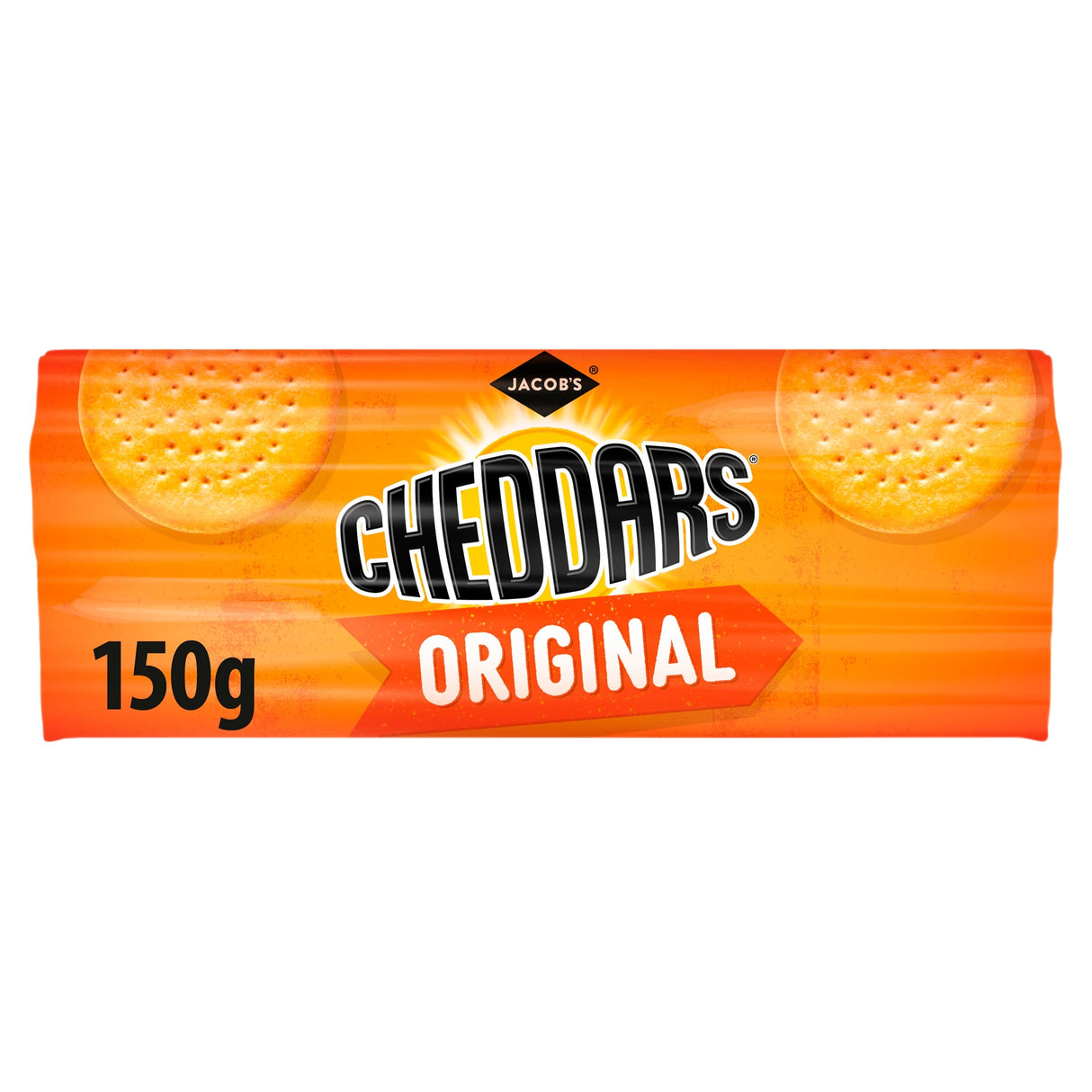 Jacob's Baked Cheddars Cheese Crackers 150 g