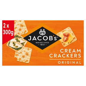 Jacob's Original Cream Crackers Twin Pack 2 x 300 g