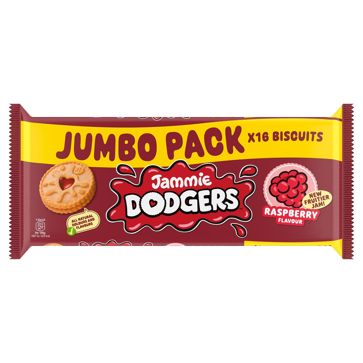 Jammie Dodgers Raspberry Biscuits Twin Pack280 g