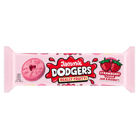 Jammie Dodgers Strawberry Flavour Jam & Biscuit 140 g