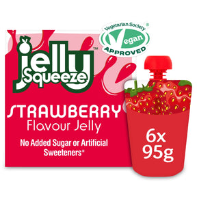 Jellysqueeze Strawberry Multi-Pack 6 x 95 g