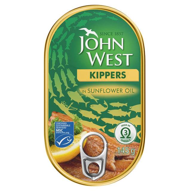 John West Kippers In Sunflower Oil 145 g
