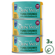 John West No Drain Tuna Chunks With A Little Sunflower Oil Msc 3 x 100 g