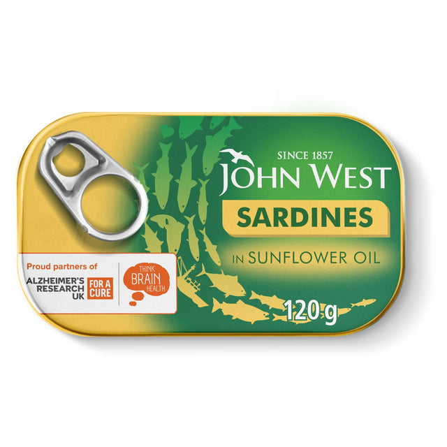 John West Sardines Sunflower Oil 120 g