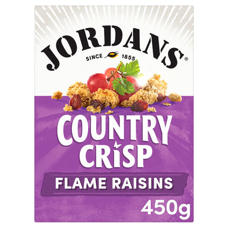 Jordans Country Crisp Flame Raisins Cereal 450 g