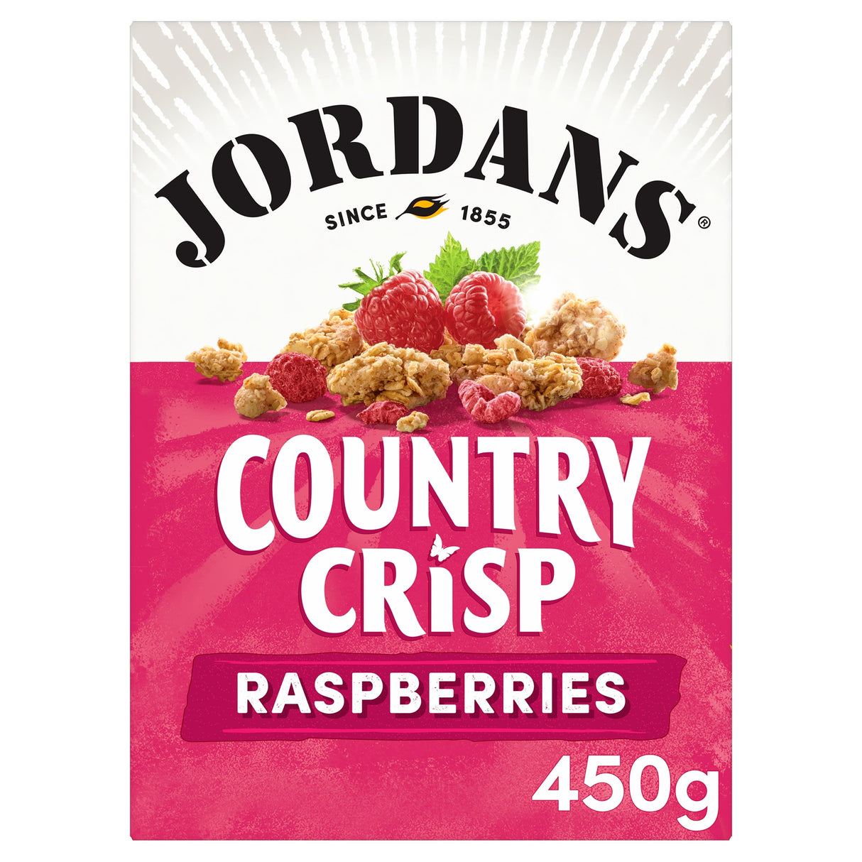 Jordans Country Crisp Raspberry Cereal 450 g